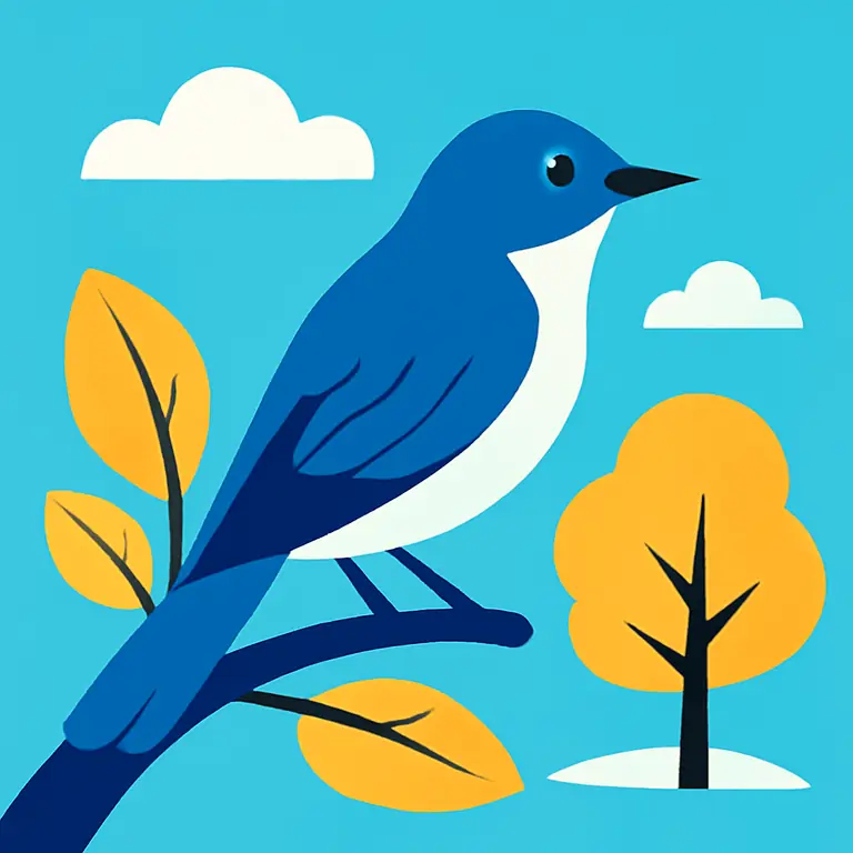 Птицы и природа - обложка пазла