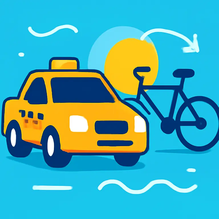 Транспорт и движение - обложка пазла