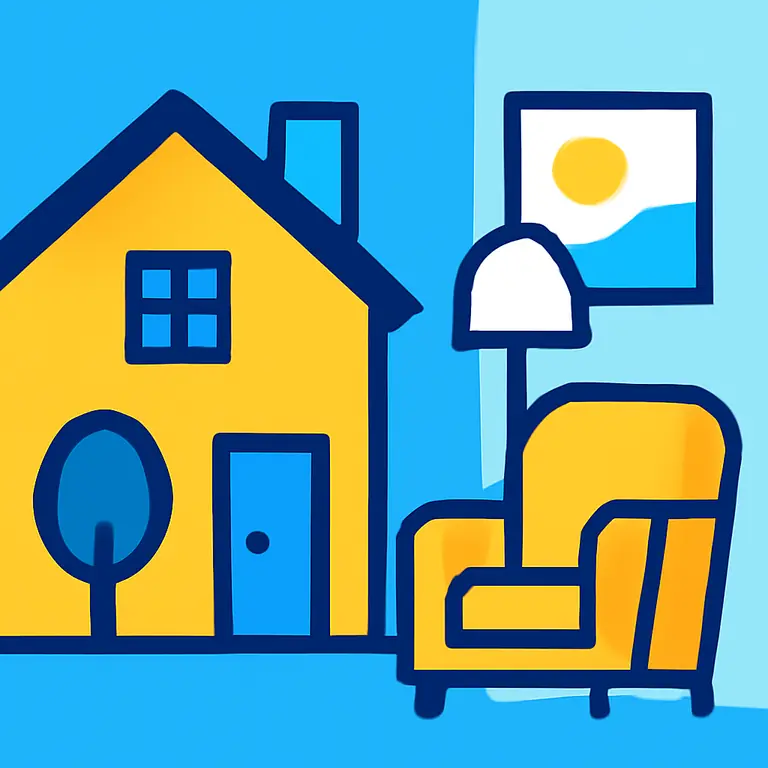 Дом и интерьер - обложка пазла