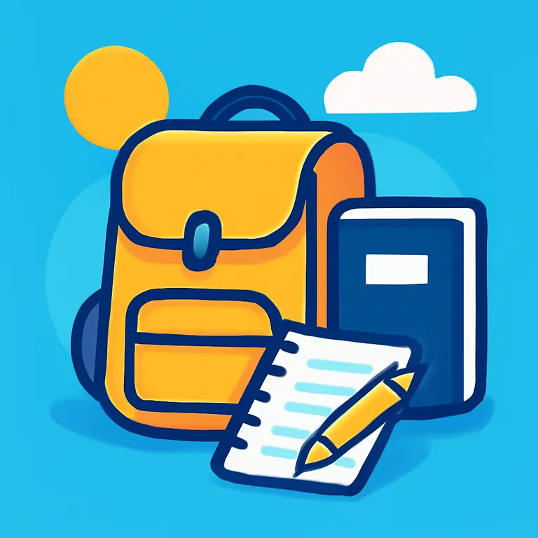 Школьные термины - обложка пазла