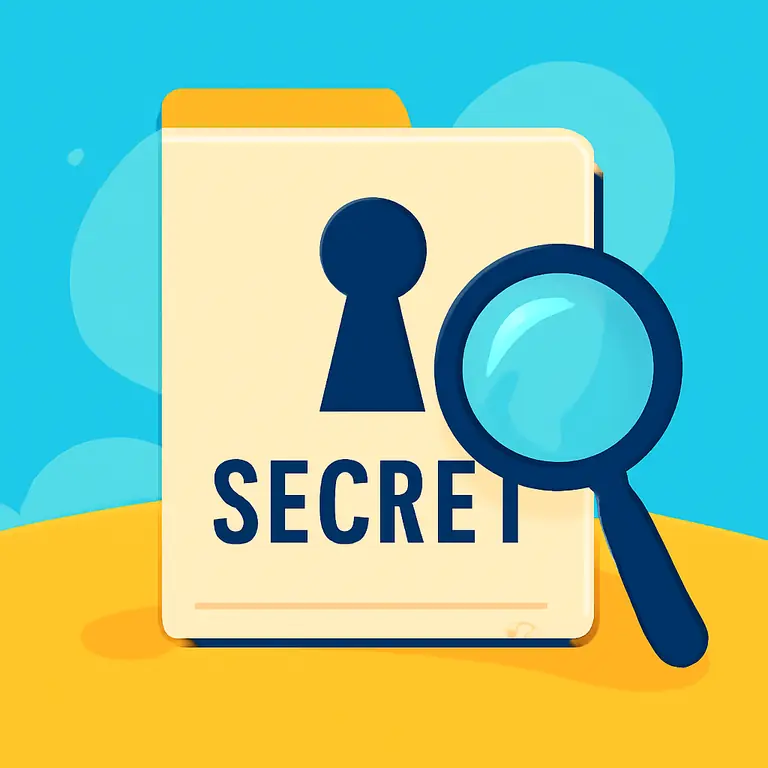 Famous Secrets - puzzle cover