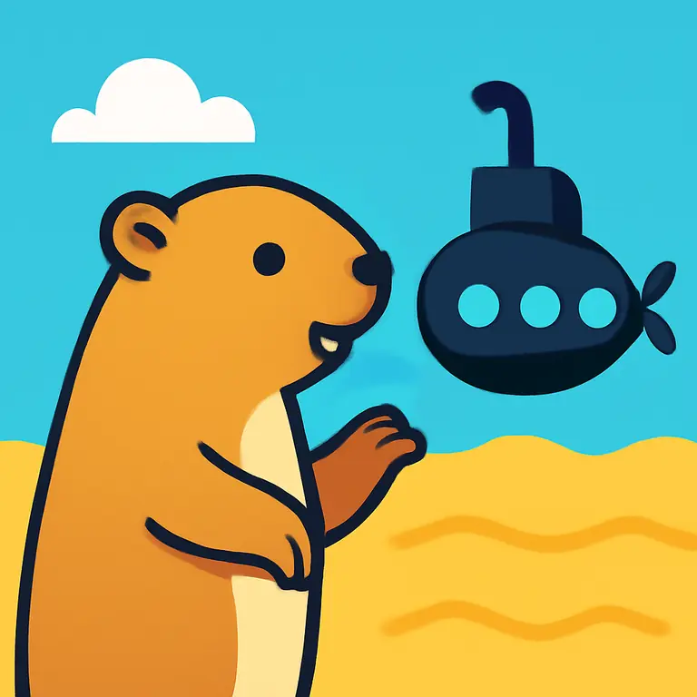 Marine Gopher Quest - puzzle cover