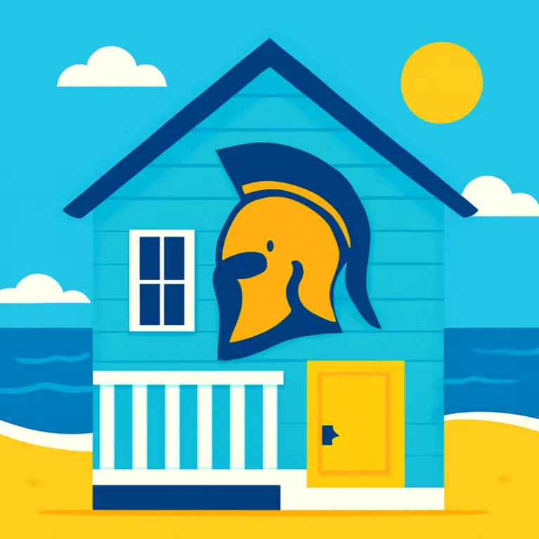 Warrior’s Beachhouse - puzzle cover