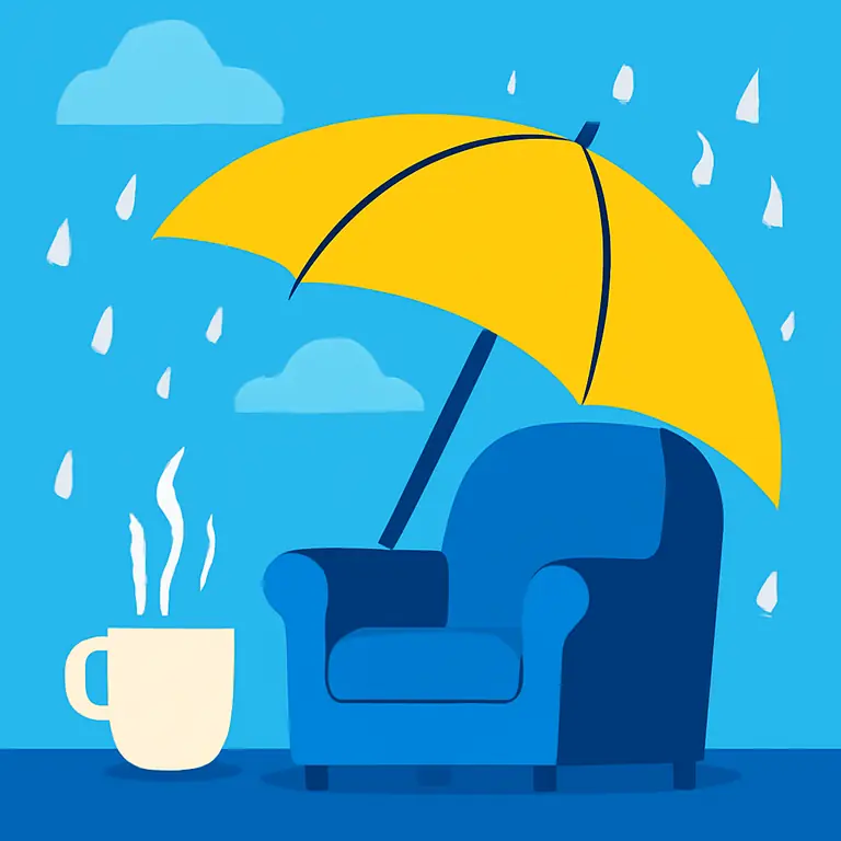 Rainy Retreat - puzzle cover