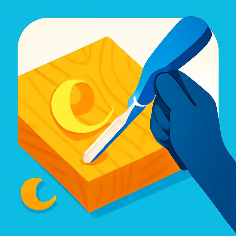 Woodcarver Glimpse - puzzle cover