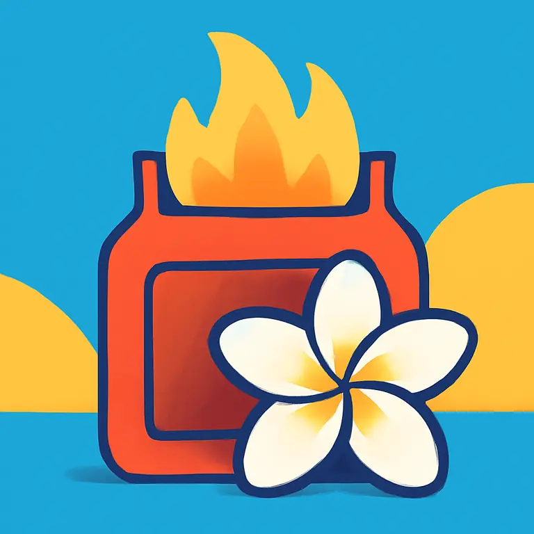 Frangipani Firebox - puzzle cover