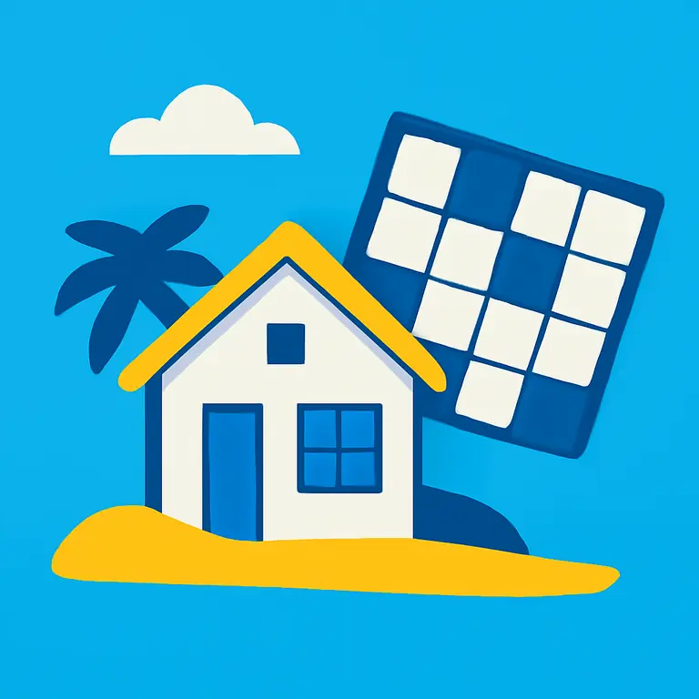 Beachhouse Crux - puzzle cover