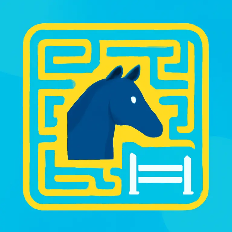Equestrian Maze - puzzle cover