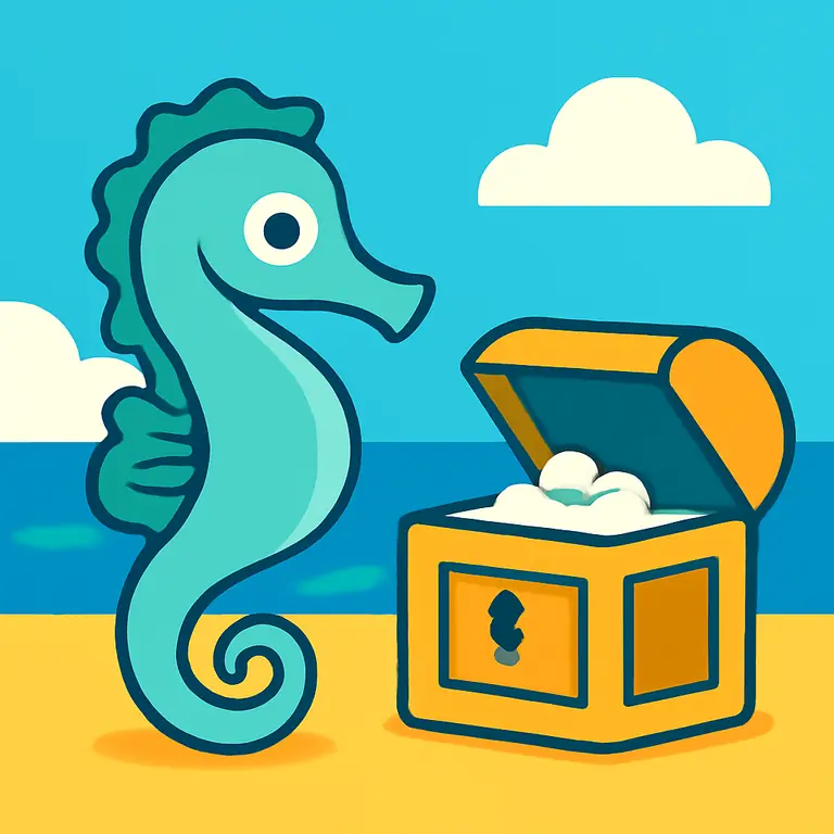 Quaint Seafoam Quest - puzzle cover