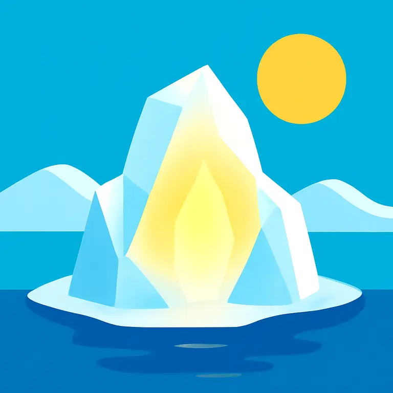 Glacial Glow - puzzle cover