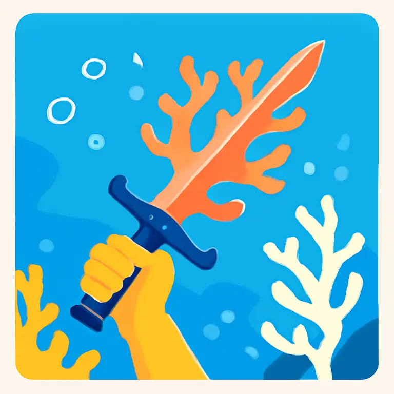 Coral Bladesmith Quest - puzzle cover