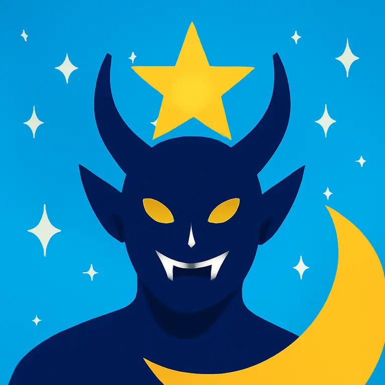 Starlit Demons - puzzle cover