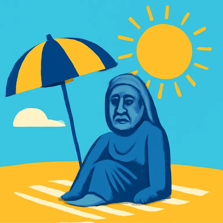 Sunbake Lament - puzzle cover