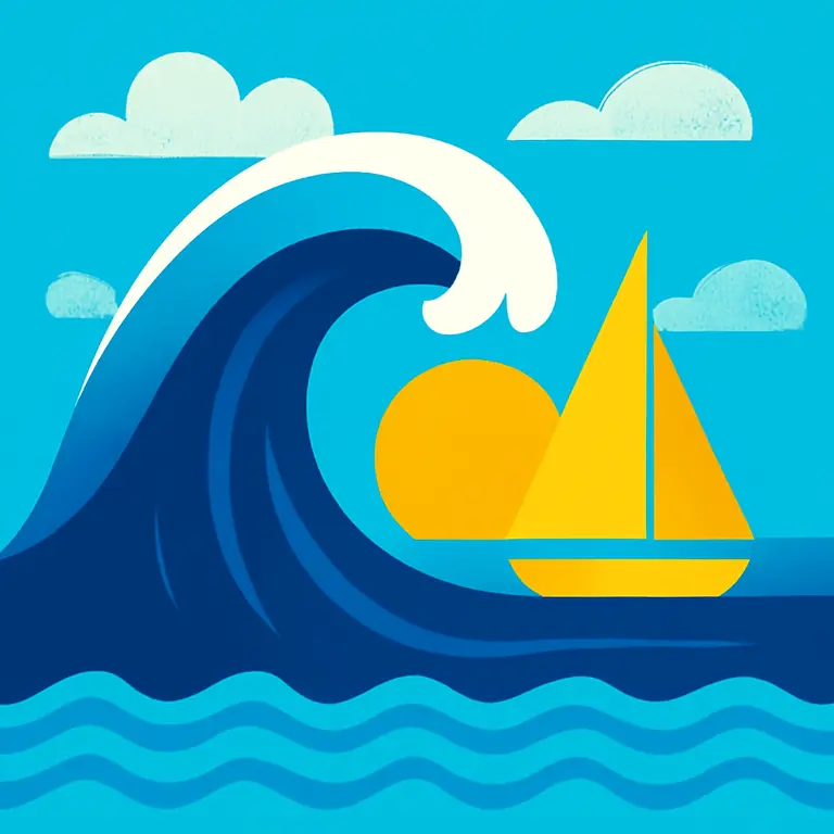 Misty Ocean Drift - puzzle cover