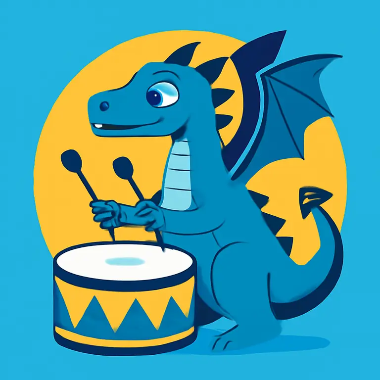 Dragon Drumbeat - puzzle cover