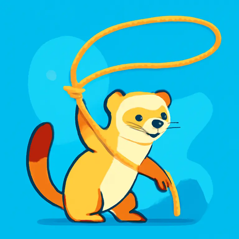 Ferret Lasso Quest - puzzle cover