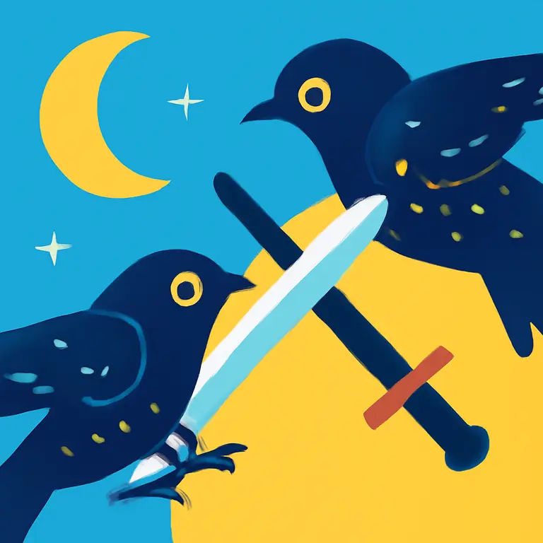 Nightjar Duel - puzzle cover