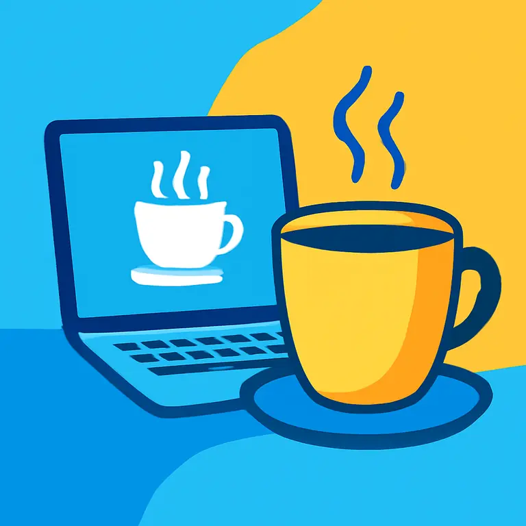 Cyber Coffee Quest - puzzle cover