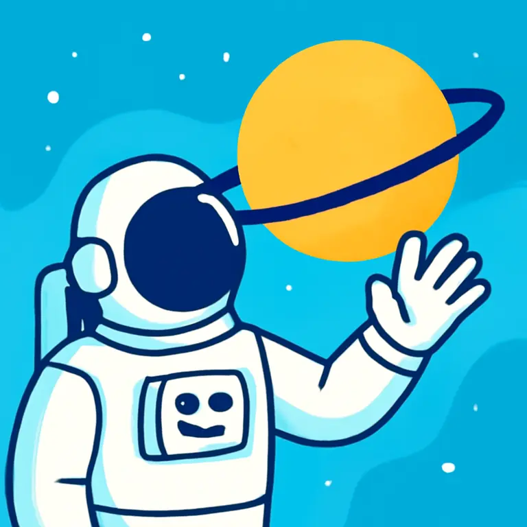 Comic Spacewalk - puzzle cover