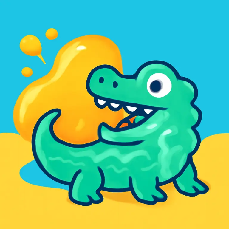 Jelly Croc Chaos - puzzle cover