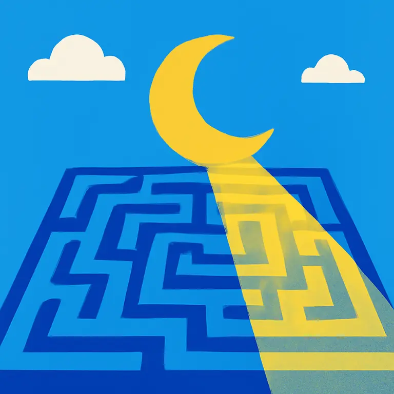 Moonray Labyrinth - puzzle cover