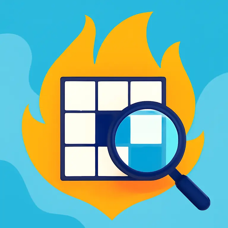 Hidden Crossfire - puzzle cover