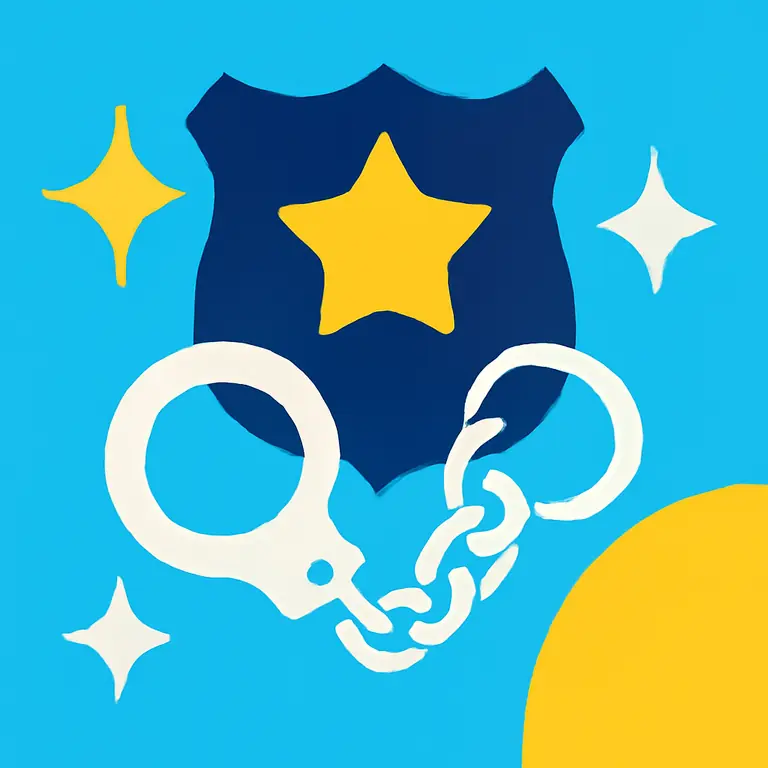 Sparkly Arrest - puzzle cover