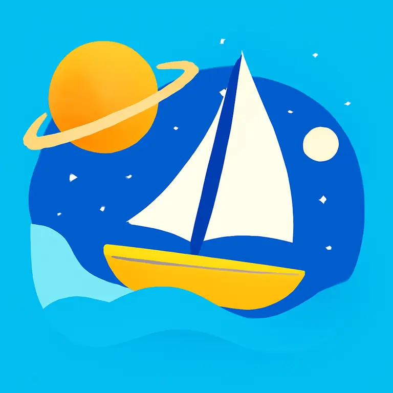 Cosmic Regatta - puzzle cover