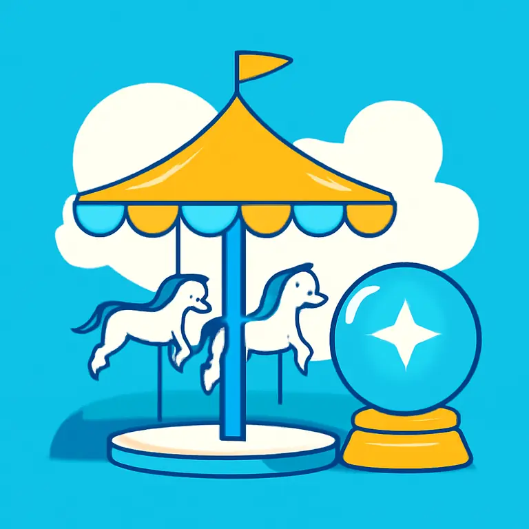 Mystic Carousel - puzzle cover