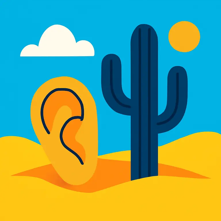 Desert Echoes - puzzle cover