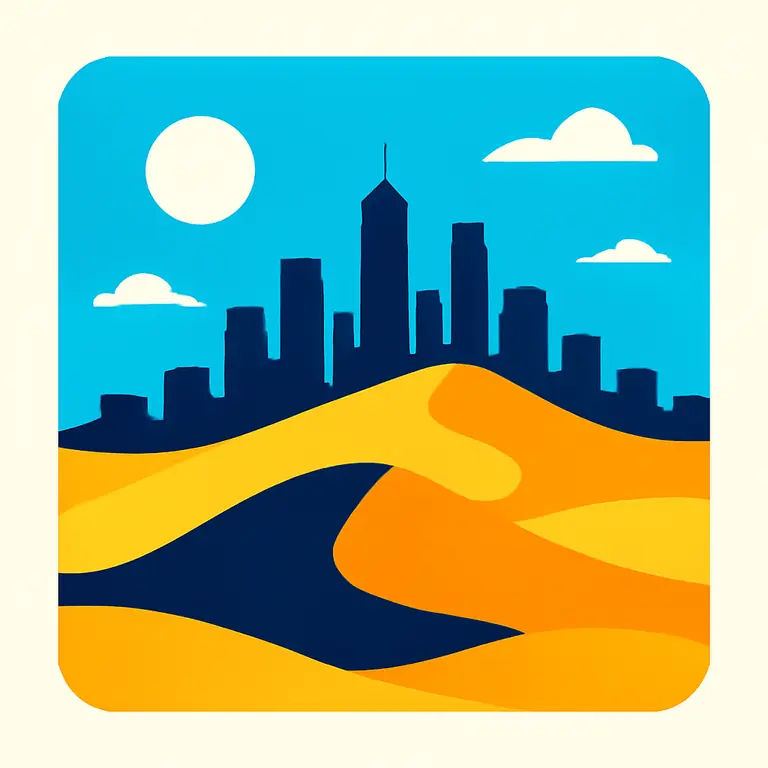 Skyline Dune Odyssey - puzzle cover