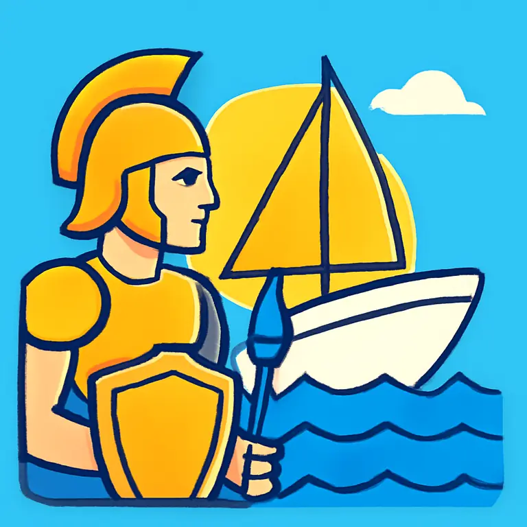 Warrior Yacht Quest - puzzle cover