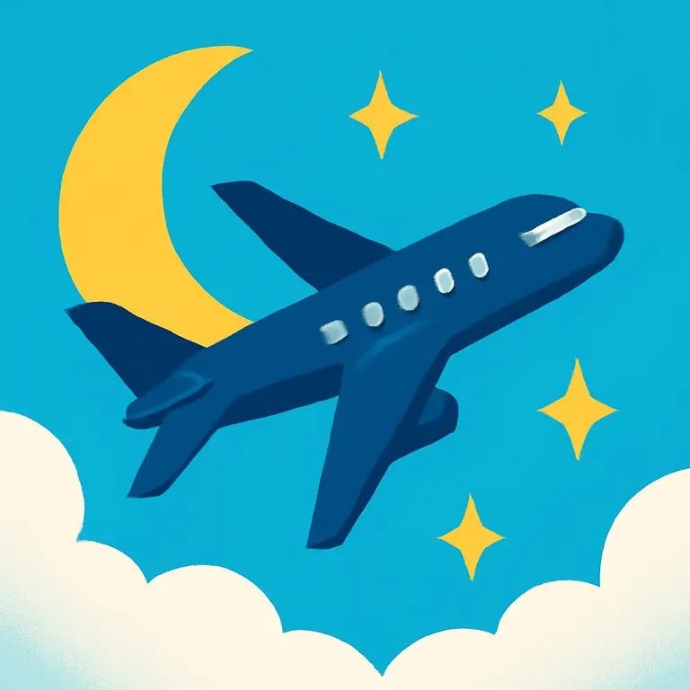 Night Flight - puzzle cover