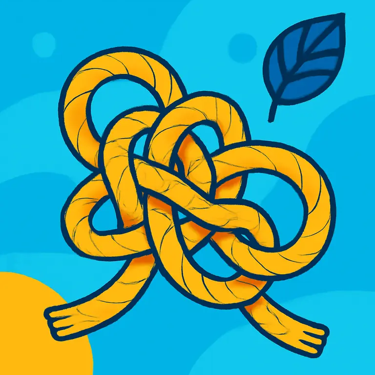 Wild Knots - puzzle cover