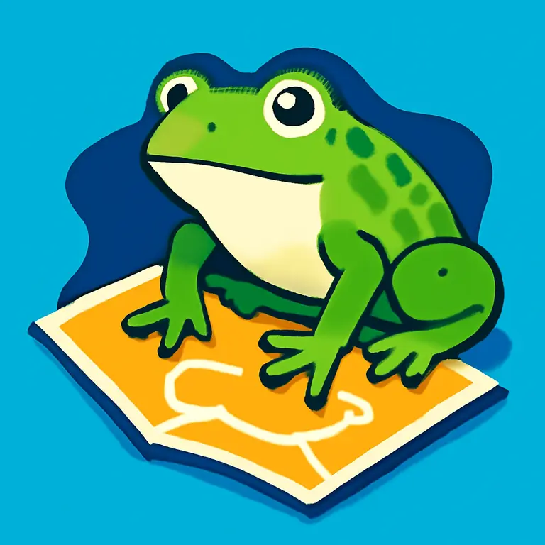 Wild Frogs Quest - puzzle cover