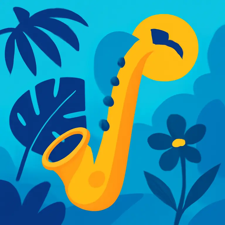 Jungle Jazz Vibes - puzzle cover