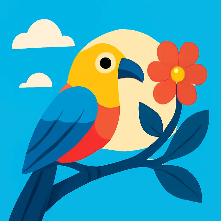 Exotic Birds Quest - puzzle cover