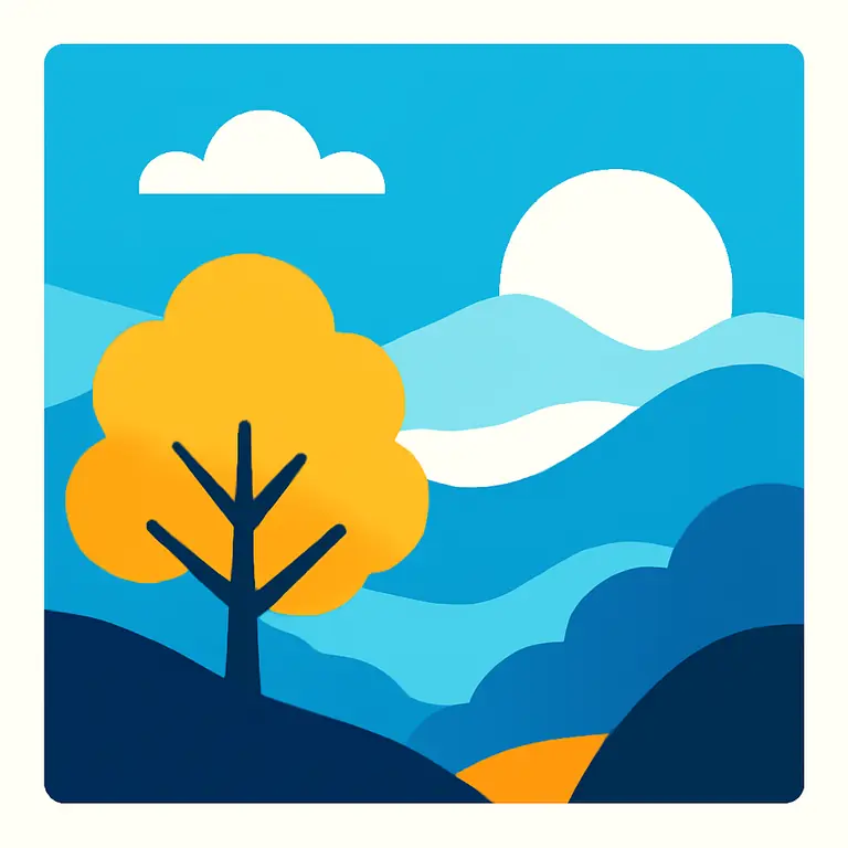 Misty Moodscape - puzzle cover