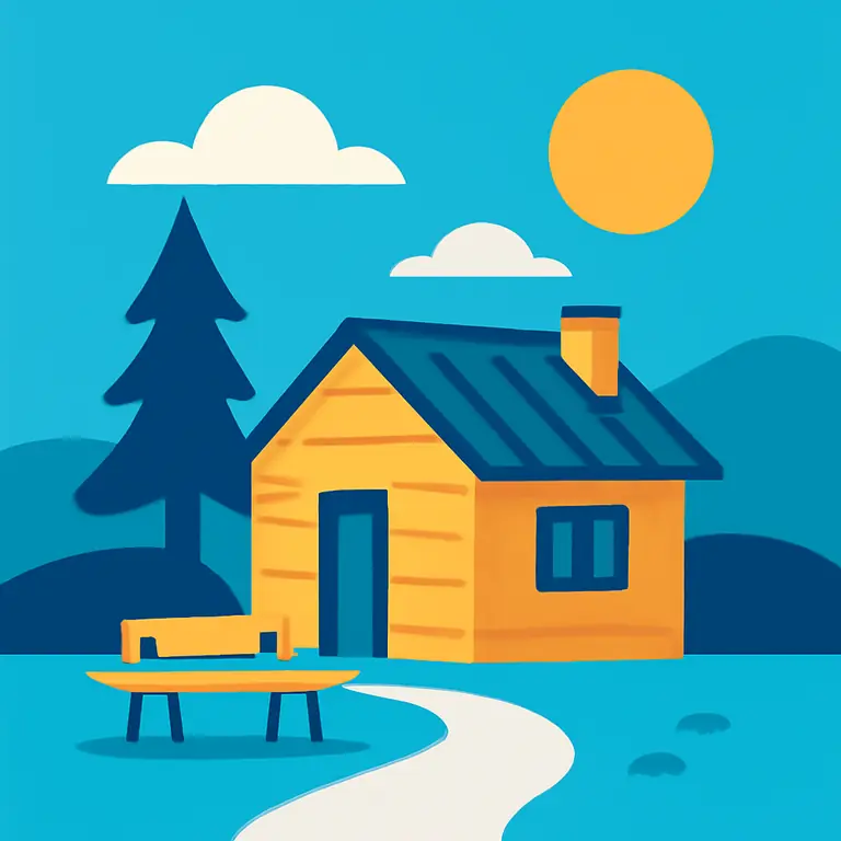 Rustic Retreat - puzzle cover