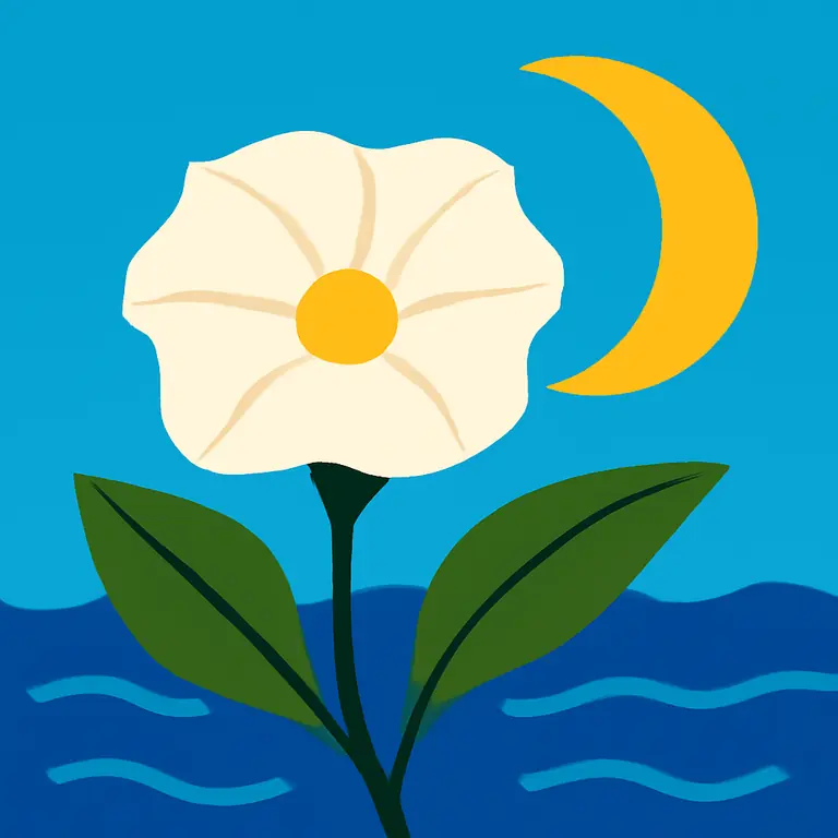 Moonflower Tide - puzzle cover