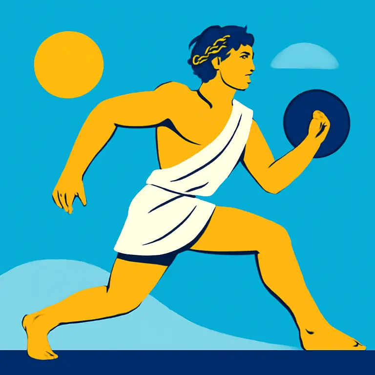 Ancient Athletes - puzzle cover