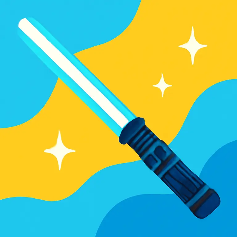 Light Saber Vibes - puzzle cover