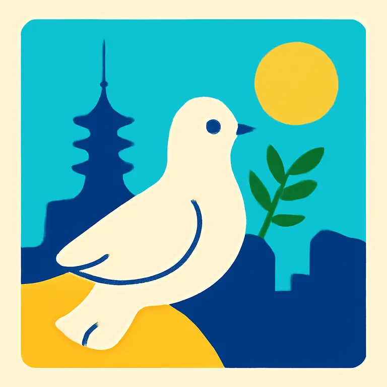 Tokyo Pacifist Vibes - puzzle cover