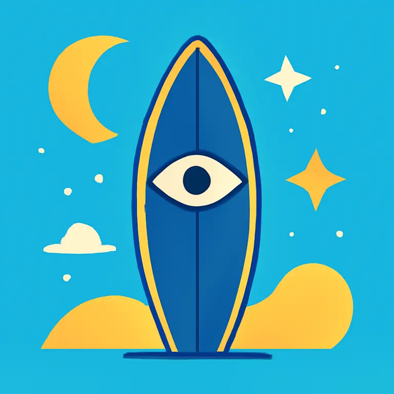 Mystic Surfboard - puzzle cover