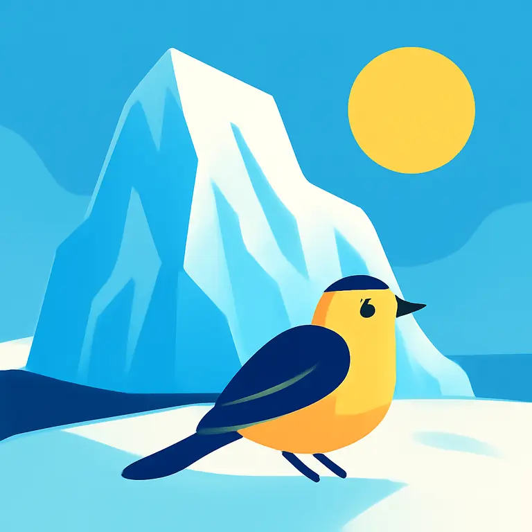 Glacial Shadows - puzzle cover