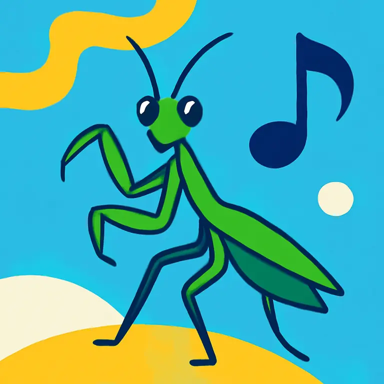 Mantis Jive - puzzle cover