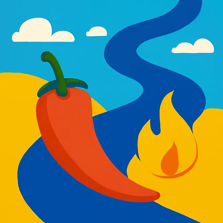 Spicy River Strains - puzzle cover