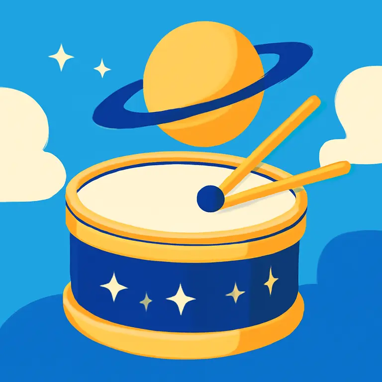 Galaxy Drums - puzzle cover