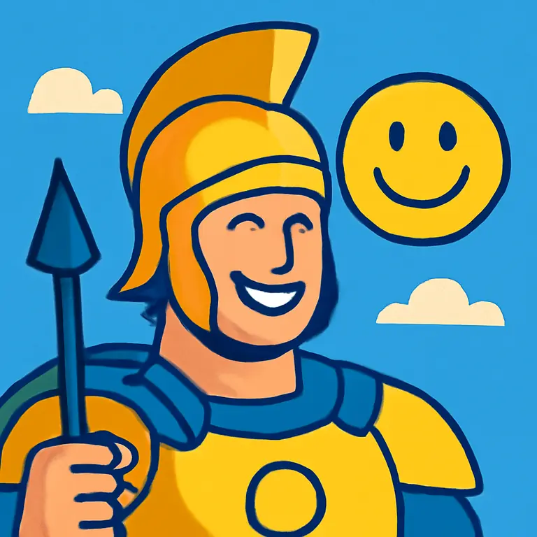 Warrior Smile - puzzle cover