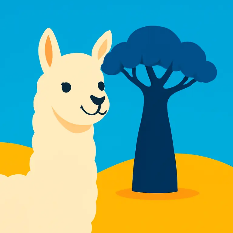 Alpacas & Baobabs - puzzle cover